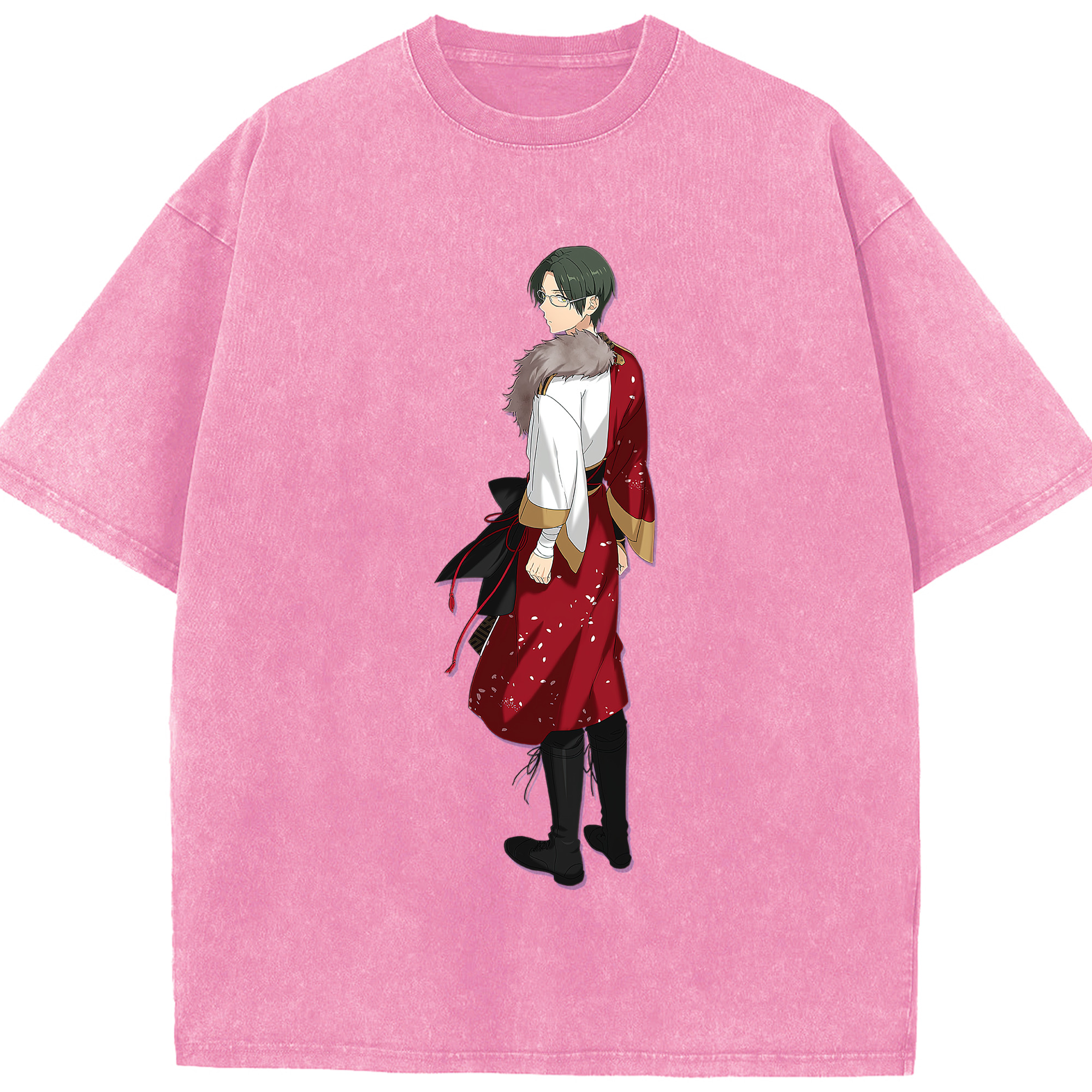（画像用） あんさんぶるスターズ! Ensemble Stars 綿100% ヴィンテージ風 半袖Tシャツ（フロントプリント）